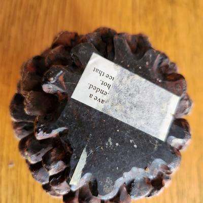 Pine Cone Table Candle