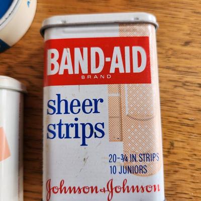 Vintage First Aid Supplies