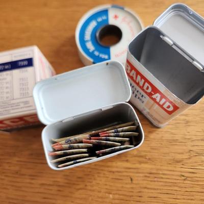 Vintage First Aid Supplies