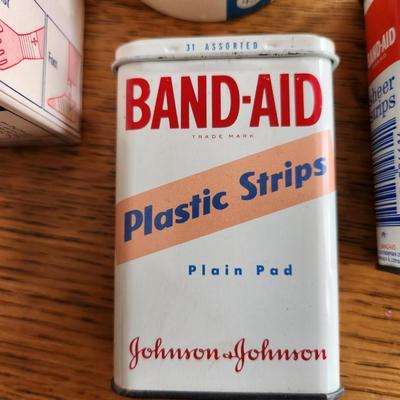 Vintage First Aid Supplies