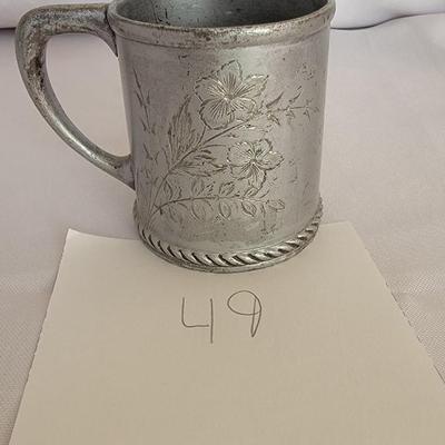 Pewter cup