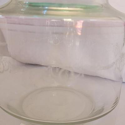 Etched cookie jar