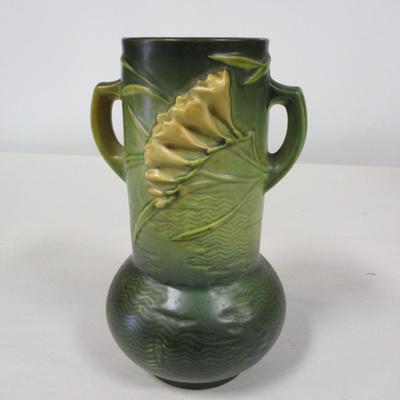 Roseville Freesia Pattern Pottery Vase