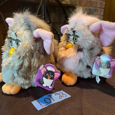 Pair of Vintage Furby's w/ Tags
