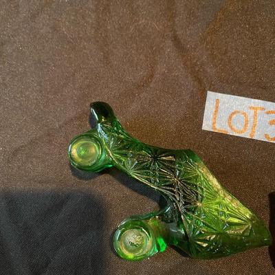 Lot of (3) Vintage Fenton rollerskate heels
