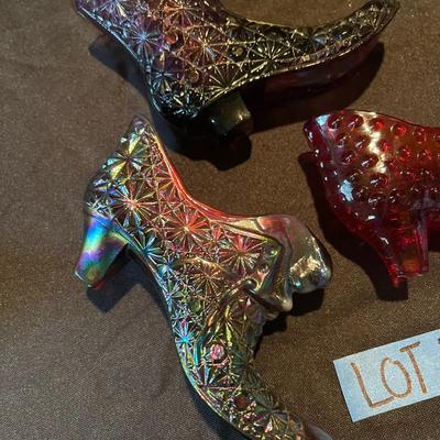 Lot of (3) Vintage Fenton heels/ boots