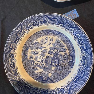 Lot of (3) vintage plates