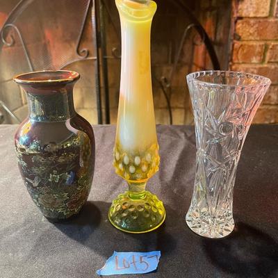 lot of (3) vases