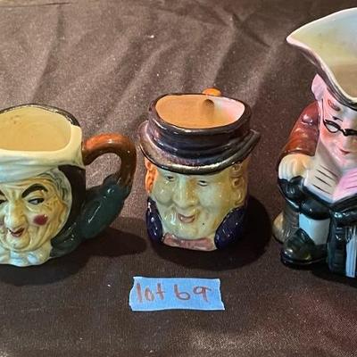 Lot of (5) vintage teacups