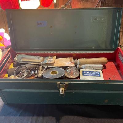 Sears tool box w/contents