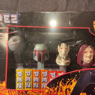 Star Wars and Star Trek Pez sets