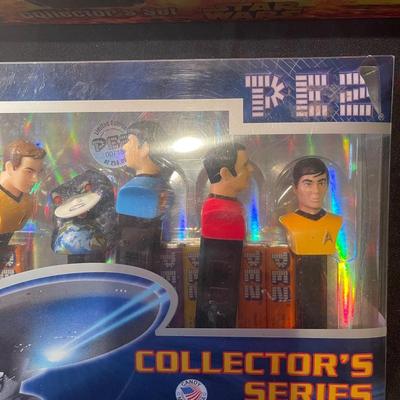 Star Wars and Star Trek Pez sets