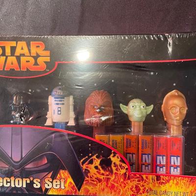 Star Wars and Star Trek Pez sets