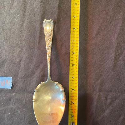 W Co. Sterling fork and Spoon