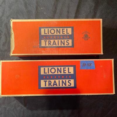 (2) Lionell trains
