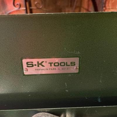 S-K tool box w/contents