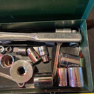 S-K tool box w/contents