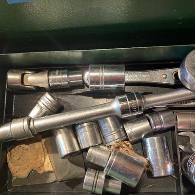 S-K tool box w/contents