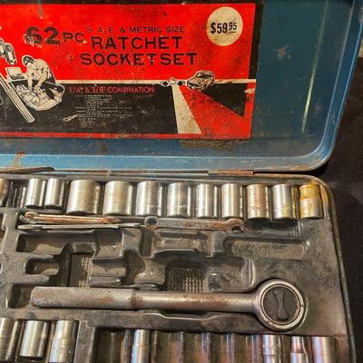 Hansen tools ratchet socket set, with smaller version