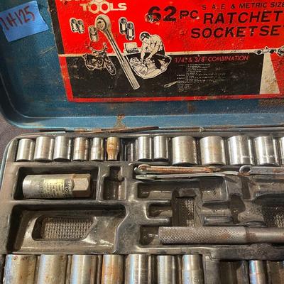 Hansen tools ratchet socket set, with smaller version