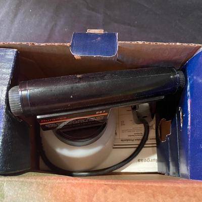 Black + Decker finishing grinder, Burgess paint sprayer