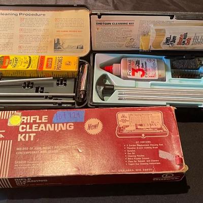 rifle and shotgun cleaning kits