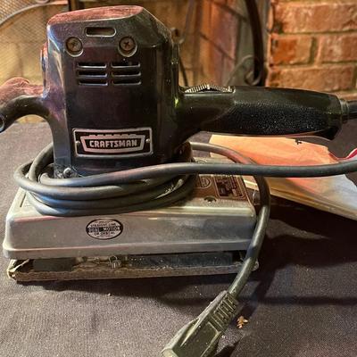Craftsman dual motion sander, Dremel moto tool kit