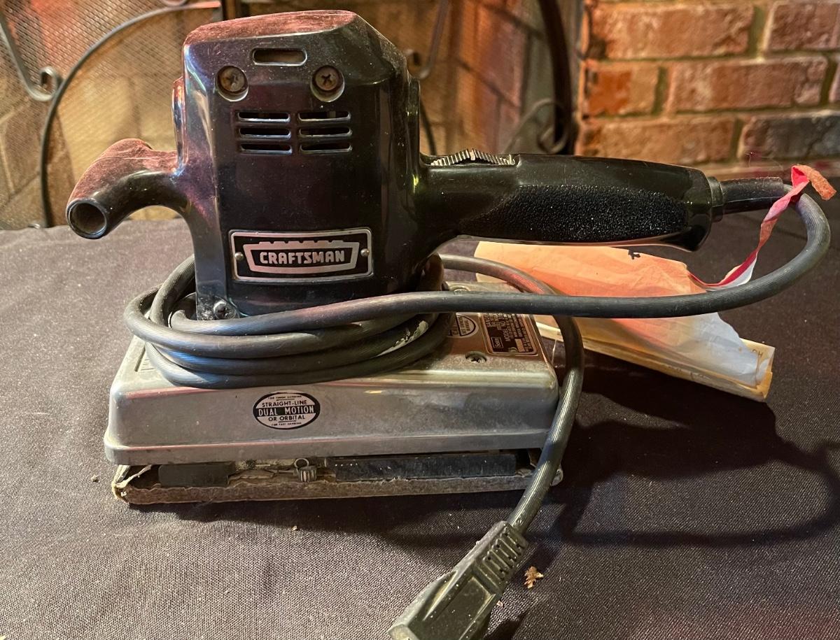 Craftsman dual motion sander, Dremel moto tool kit