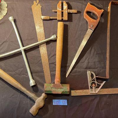 Lot of antique misc. tools