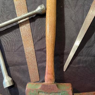 Lot of antique misc. tools