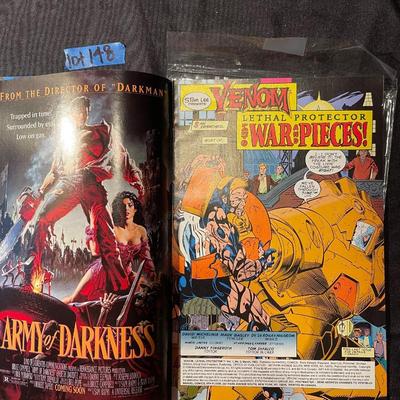 (4) vintage Venom Marvel comics