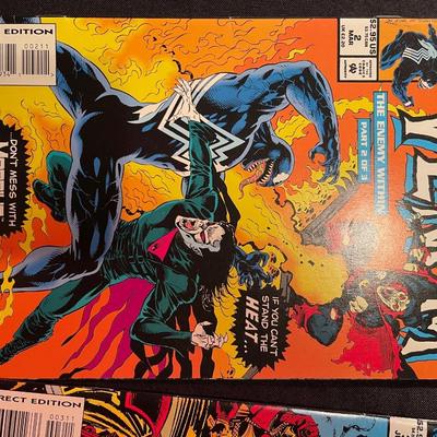 (4) vintage Venom Marvel comics