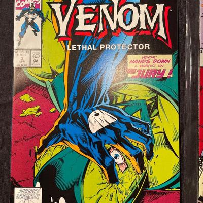 (4) vintage Venom Marvel comics