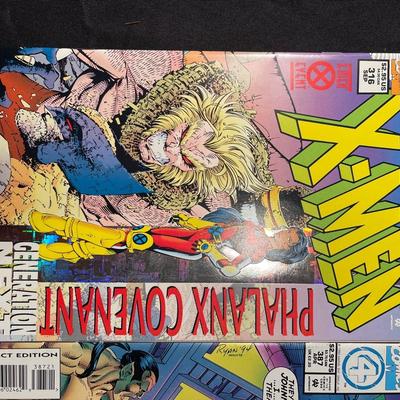 Lot of (4) vintage Marvel comics