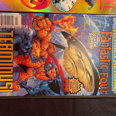 Lot of (4) vintage Marvel comics