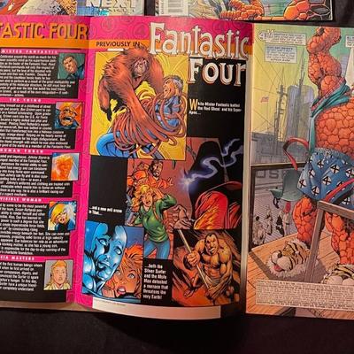 Lot of (4) vintage Marvel comics