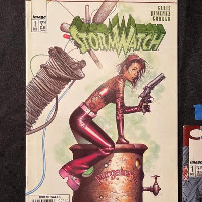 (2) Image Comics, 1 with misprint