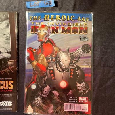 Vintage "I am Iron Man" Comic and "The Invincible Iron man."