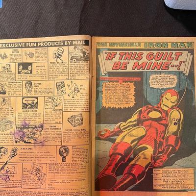 (2) "Tales of suspense featuring Iron Man and Captain America"