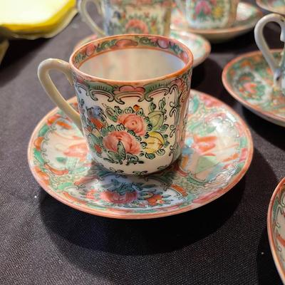 Chinese Handpainted mini China set
