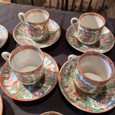 Chinese Handpainted mini China set