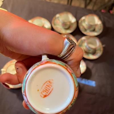 Chinese Handpainted mini China set
