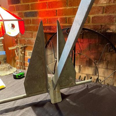 Vintage metal anchor