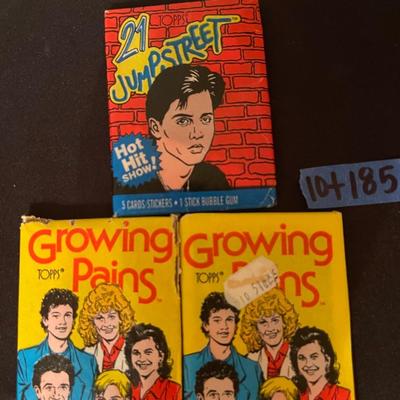21 Jumpstreet cards, (2) growing pains, (2) Roger Rabbit.