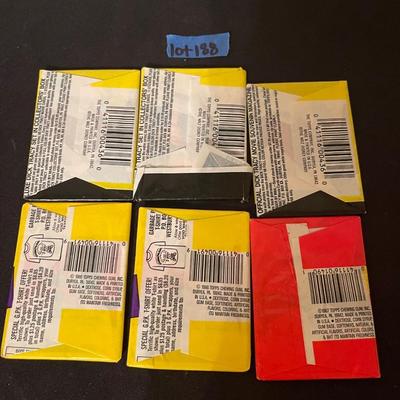 (3) Dick Tracy, (3) Garbage Pail Kids