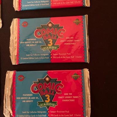 (5) Looney Tunes Comic Ball Cards, (1) Tiny Toon Adventures