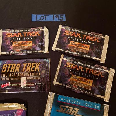 (7) Star Trek Cards