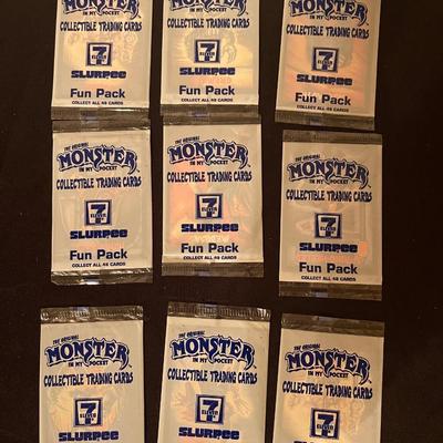(15) Vintage "orginal Monster in the Pocket" Cards.