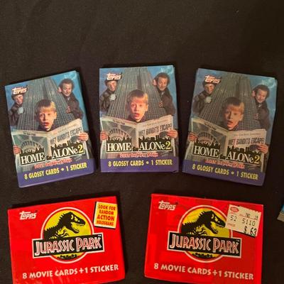 (3) Home Alone 2, (2) Jurassic Park, (1) E.T., (1) RobinHood, (1) Where's Waldo?