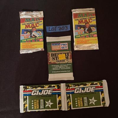 (2) GI. JOE, (1) Desert storm, (2) the Worst from MAD